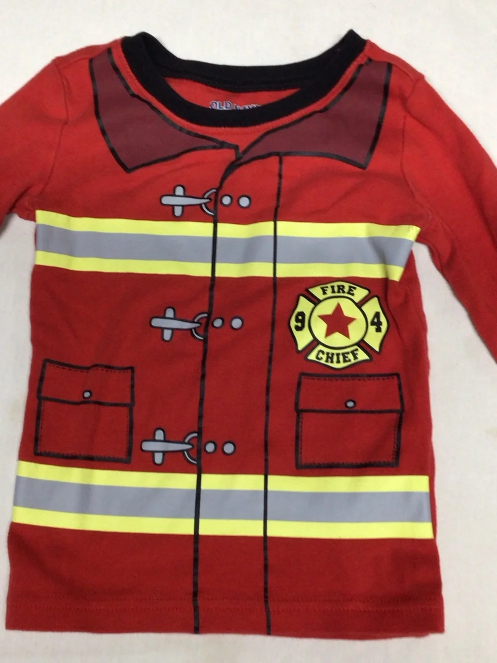 Old Navy Red and Black Kids' Graphic Tee